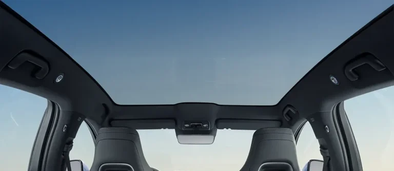 Atap Kaca Panoramik dengan Tirai Elektrik